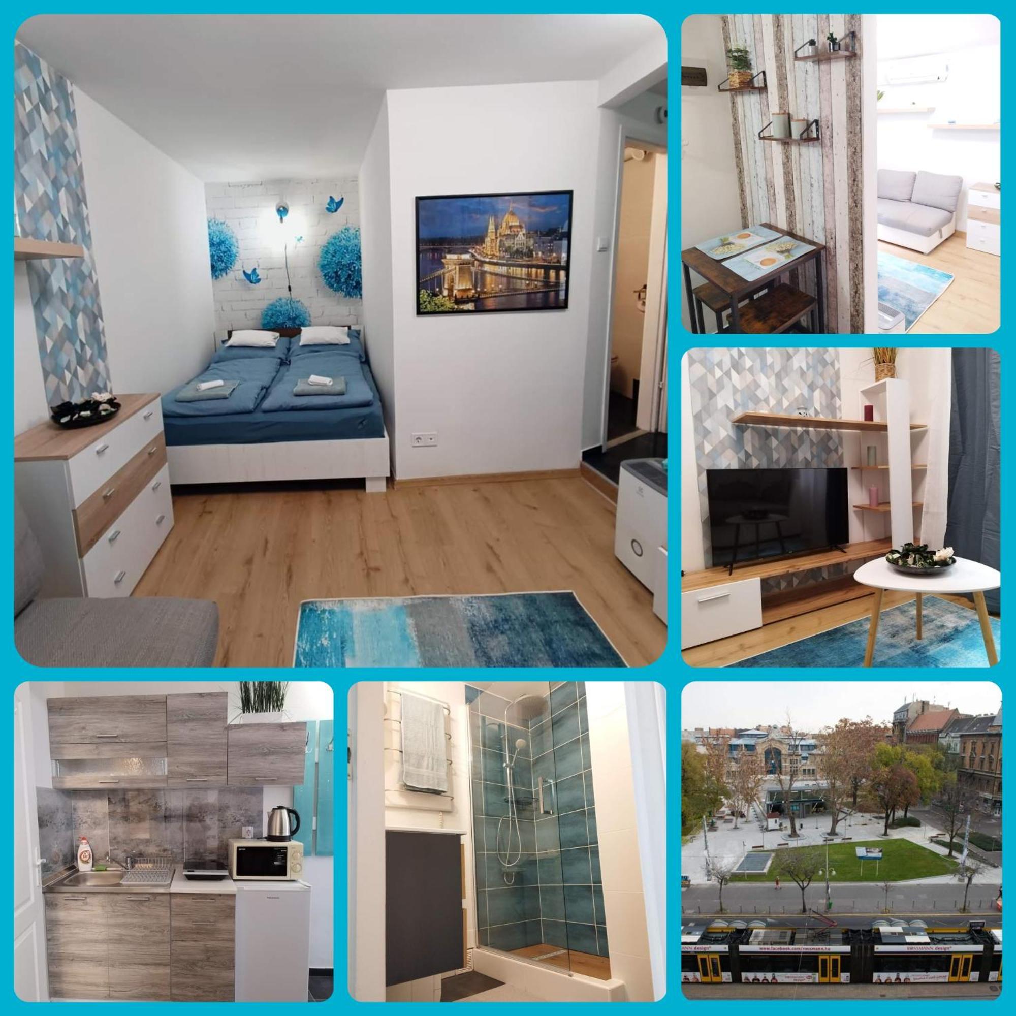Skyblue Apartment Budapest Esterno foto